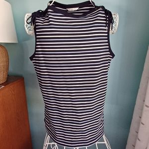 EUC Vintage Berkertex Striped Sleeveless Top - Women's Size 16